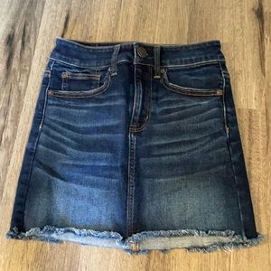 jean skirt